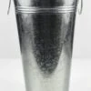 Galvanized French Flower Market 10.5" Bucket With Handles
