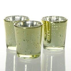 Richland Metallic Gold Mercury Votive Holders Set Of 72