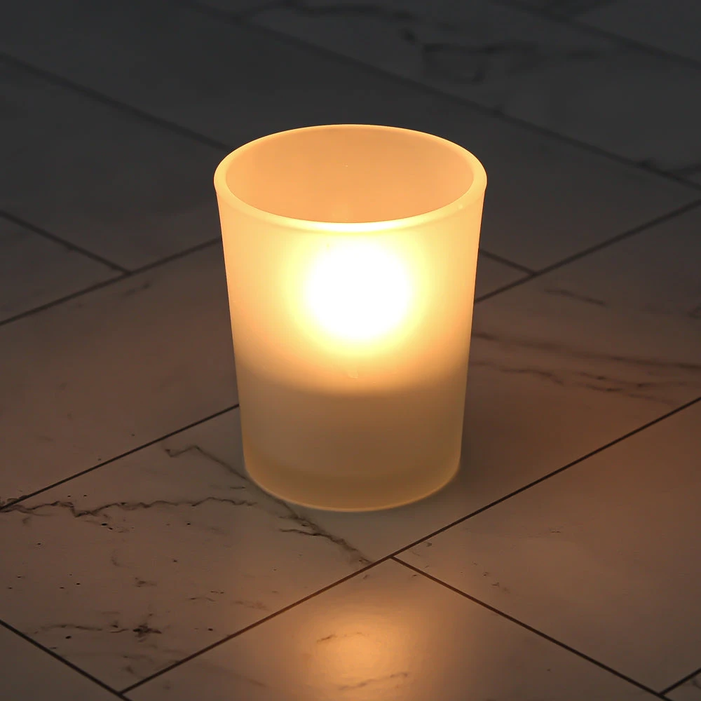 Eastland Grande Votive Candle Holder Frosted Set Of 12 2 Eastland Grande Votive Candle Holder Frosted Set Of 12 - Image 2