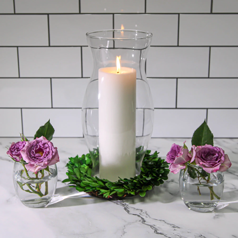 Eastland Hurricane Pillar Candle Lamp 11.5" 2 Eastland Hurricane Pillar Candle Lamp 11.5" - Image 2