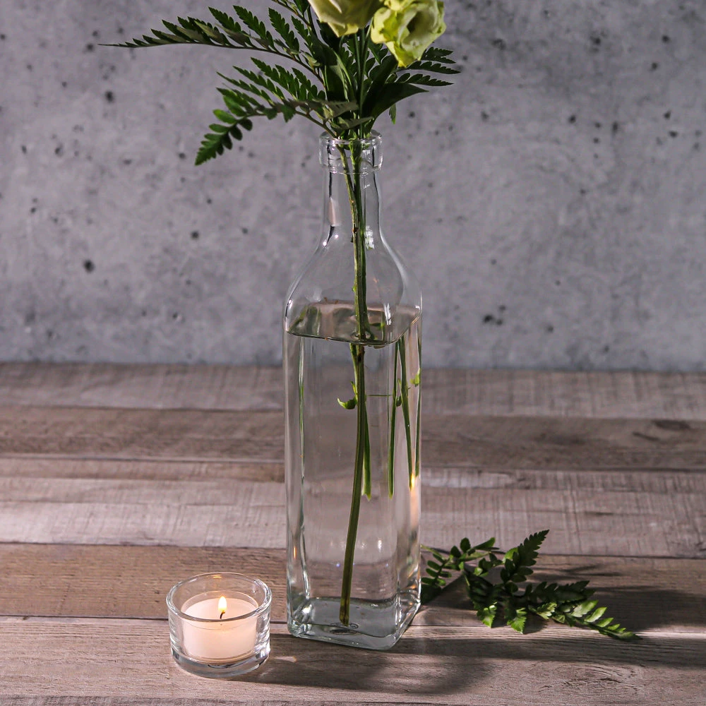 Richland Glass Square Bottle Set Of 12 2 Richland Glass Square Bottle Set Of 12 - Image 2