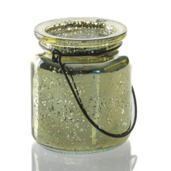 Richland Hanging Holder Mercury Metallic Gold Set Of 48