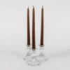 Richland Taper Candles 10" Brown Set Of 50