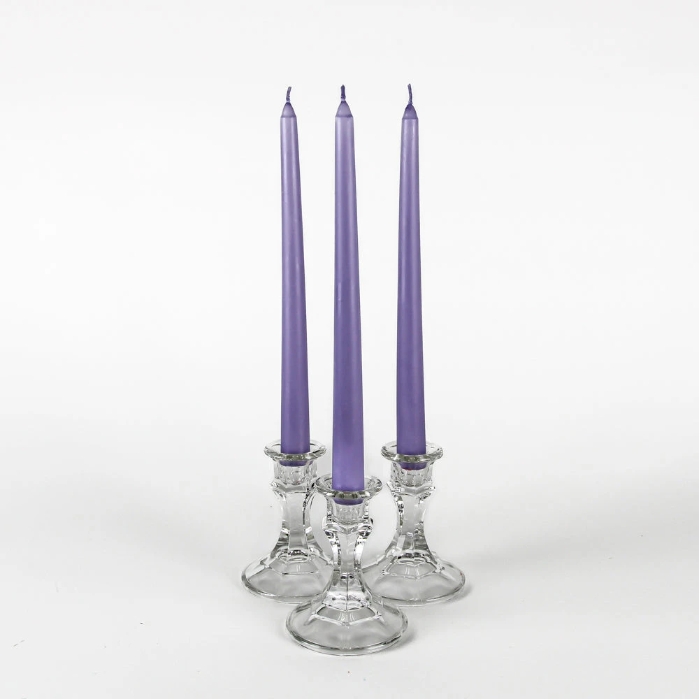 Richland Taper Candles 10" Lavender Set Of 50 1 Richland Taper Candles 10" Lavender Set Of 50