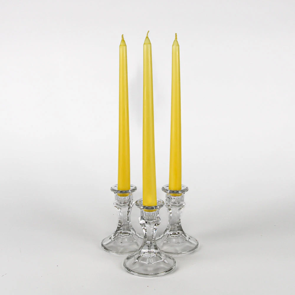 Richland Taper Candles 10" Yellow Set Of 50 1 Richland Taper Candles 10" Yellow Set Of 50
