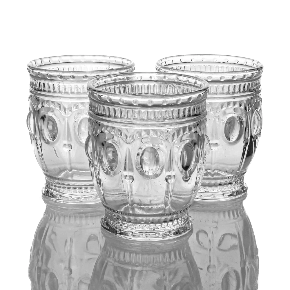 Richland Vintage Charm Candle Holder Clear Set Of 6 1 Richland Vintage Charm Candle Holder Clear Set Of 6
