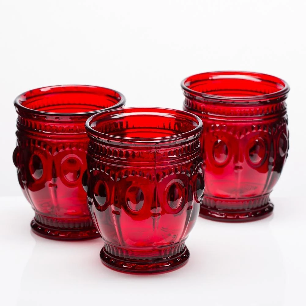 Richland Vintage Charm Candle Holder Red Set Of 6 1 Richland Vintage Charm Candle Holder Red Set Of 6