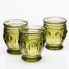 Richland Vintage Charm Candle Holder Green Set Of 6