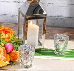 Richland Holder Royal Mercury Petite Silver Set Of 12 -Candle Glow Deals Store 1459 762c8418 81b8 4723 9ce2 a7e717f00e6d