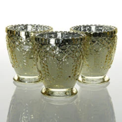 Richland Holder Royal Mercury Grande Metallic Gold Set Of 36