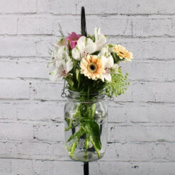 Eastland Large Mason Jar With Handle Set Of 12 -Candle Glow Deals Store 1471 4254 2