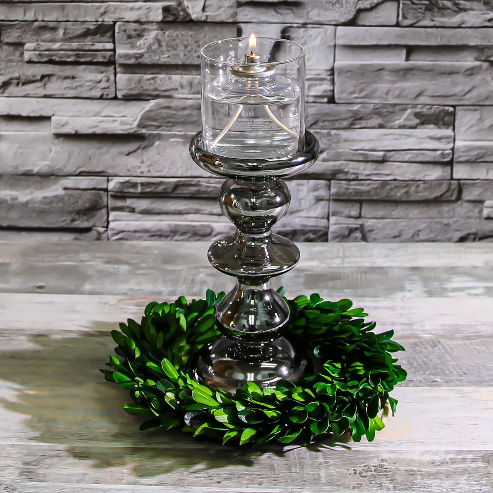 Richland Preserved Boxwood Wreath 8” 2 Richland Preserved Boxwood Wreath 8” - Image 2