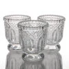 Richland Royal Textured Glass Votive Holder Petite Clear Set Of 48