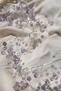 Touch Of Lavender Crystal Garland 4ft