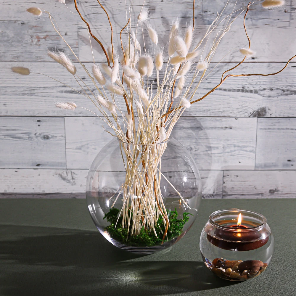 Richland Floating Candles 3" Brown Set Of 12 3 Richland Floating Candles 3" Brown Set Of 12 - Image 3