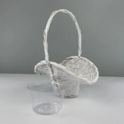 Flower Girl Basket W/ Liner -Candle Glow Deals Store 5293 1