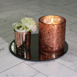 Richland Mercury Candle Holder Nadine Rose Gold Large Set Of 24 -Candle Glow Deals Store 7067 5112 327235da 8d6f 461e a169 024dd361edd3