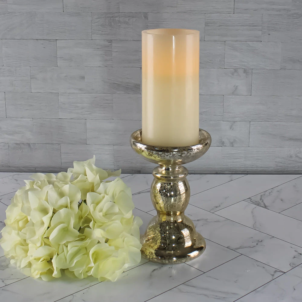Richland Flameless LED Pillar Candles 3"x6" Ivory Set Of 6 2 Richland Flameless LED Pillar Candles 3"x6" Ivory Set Of 6 - Image 2