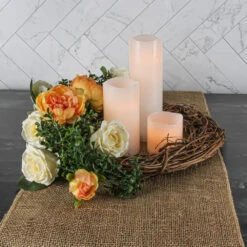 Richland Flameless LED Wavy Top Pillar Candle White 3"x9" Set Of 6 -Candle Glow Deals Store 7153 7156 7159 5159 2 e3d512d7 1396 4125 934a bddb16cc2639