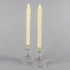 Richland Ivory LED Taper Candles 9.75" Set Of 12