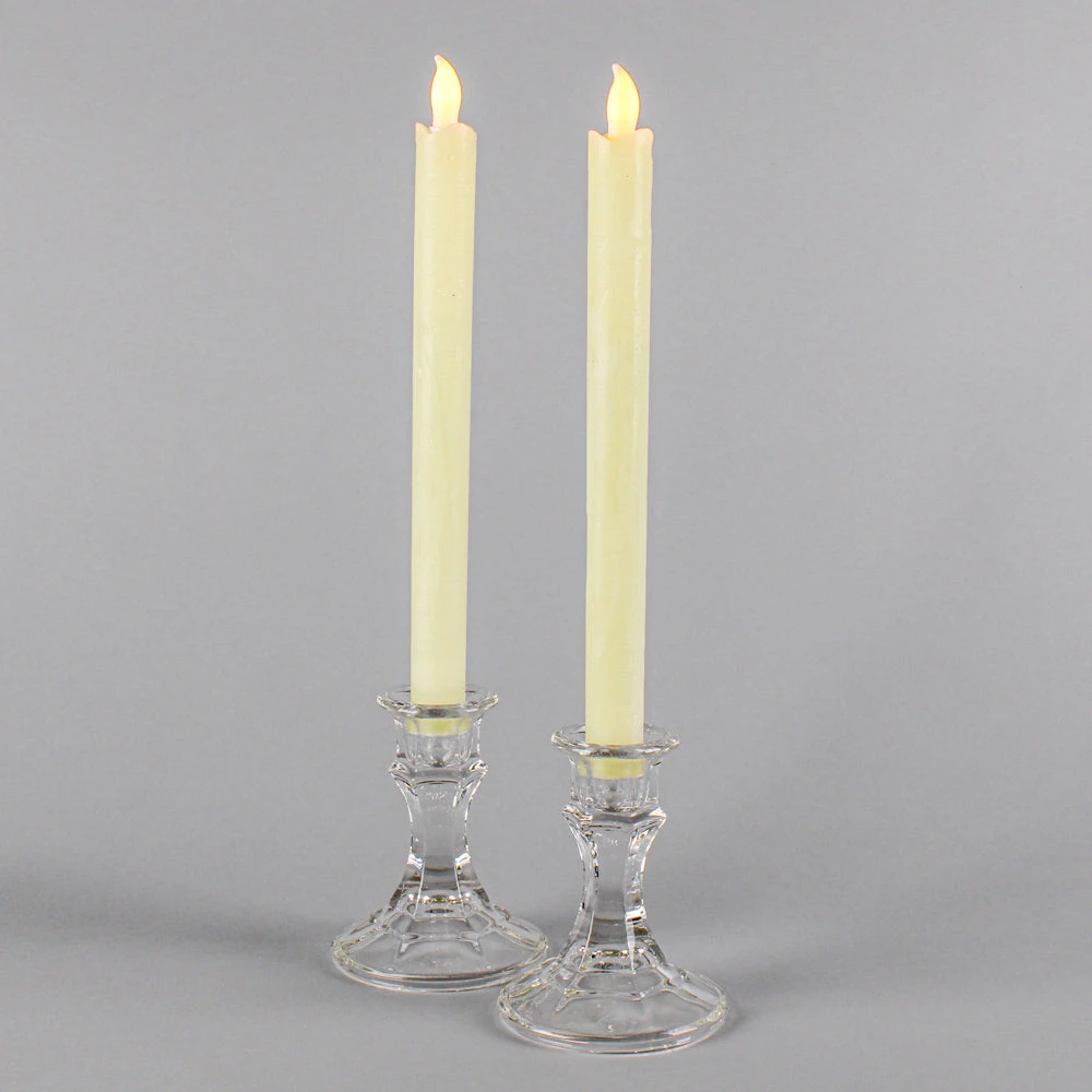 Richland Ivory LED Taper Candles 9.75" Set Of 24 1 Richland Ivory LED Taper Candles 9.75" Set Of 24