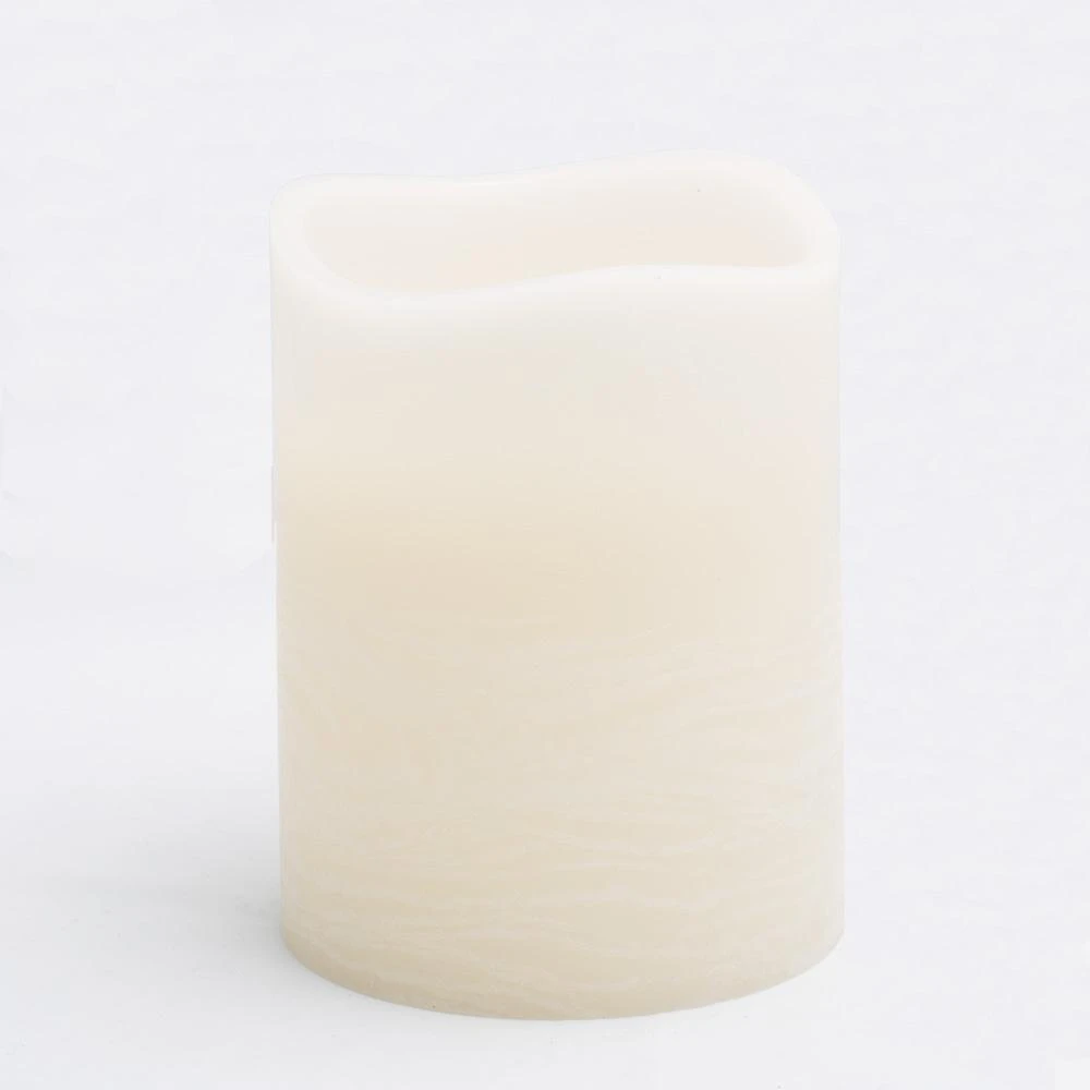 Richland LED Big Pillar Candle Ivory 6” X 8” 1 Richland LED Big Pillar Candle Ivory 6” X 8”