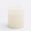 Richland LED Big Pillar Candles Ivory 6” X 8” Set Of 4