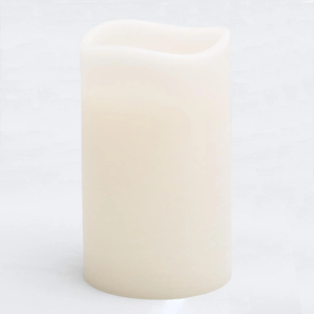 Richland LED Big Pillar Candles Ivory 6” Set Of 12 5 Richland LED Big Pillar Candles Ivory 6” Set Of 12 - Image 5