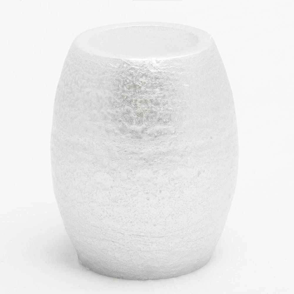 Richland Oval LED Candle Silver Metallic Set Of 12 1 Richland Oval LED Candle Silver Metallic Set Of 12