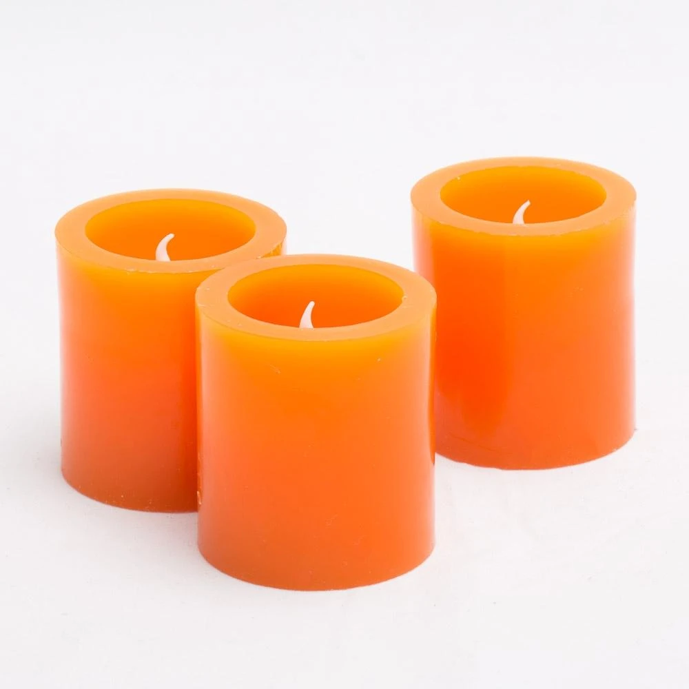 Richland LED Votive Candles Orange Set Of 12 1 Richland LED Votive Candles Orange Set Of 12