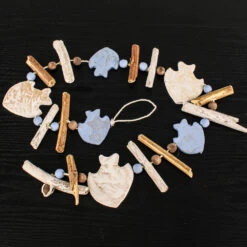 Driftwood Hanging Ocean Garland 3ft (Set Of 6) 5 Driftwood Hanging Ocean Garland 3ft (Set Of 6) -Candle Glow Deals Store 80584516757 4204