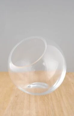 Studio Glass Sphere Bowl Vase 7.5 X 7