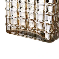Gold Mercury Mosaic Glass Cube 6" - Square Vase & Candle Holder 7 Gold Mercury Mosaic Glass Cube 6" - Square Vase & Candle Holder -Candle Glow Deals Store 87260257060b