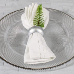 Richland Napkin Ring 2.3" Silver Set Of 12 -Candle Glow Deals Store 87b13ac5 3693 4ab6 88b3 6ee076f003dd