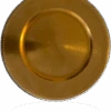 Richland Beaded Charger Plate 13" Gold Set Of 48