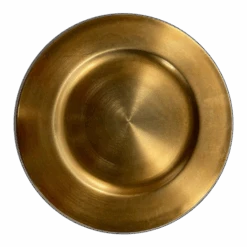 Richland Plain Charger Plate 13" Gold Set Of 48