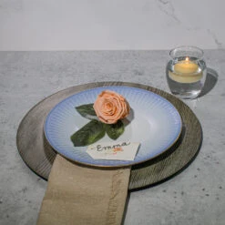 Richland Plain Charger Plate 13" Woodgrain Set Of 48 6 Richland Plain Charger Plate 13" Woodgrain Set Of 48 -Candle Glow Deals Store 9040 3982 be3a3f97 be14 4148 98f9 030ff1f6cc6c