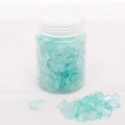 Richland Glass Pebble Vase Filler – Blue Set Of 12