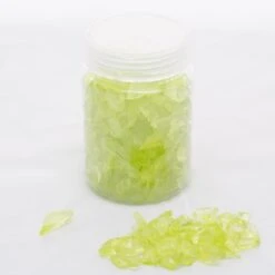 Richland Glass Pebble Vase Filler – Green Set Of 12