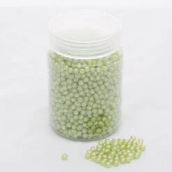 Richland Glass Pearl Vase Filler – Green Set Of 24