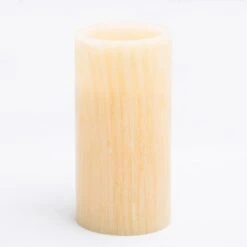 Richland Flameless LED Pillar Candle Birch 4" X 8" Set Of 12