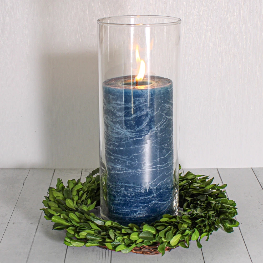 Richland Preserved Boxwood Wreath 8” 4 Richland Preserved Boxwood Wreath 8” - Image 4