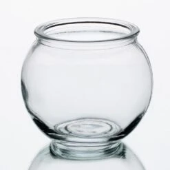 Richland Bubble Ball Vase With Rim 3" Set Of 48