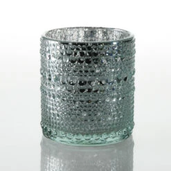 Richland Mercury Candle Holder Pearly Silver Small Set Of 36 -Candle Glow Deals Store 91096 8208