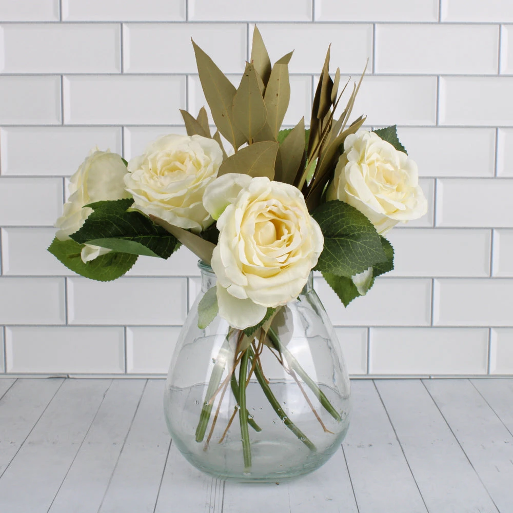 Halcyone Vintage Glass Vase Set Of 2 4 Halcyone Vintage Glass Vase Set Of 2 - Image 4