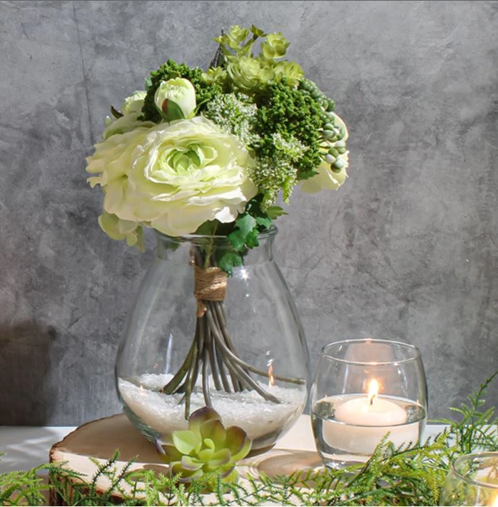 Halcyone Vintage Glass Vase Set Of 2 6 Halcyone Vintage Glass Vase Set Of 2 - Image 6