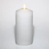 Richland 3"X6" Bullet LED Wax Candle Set Of 6
