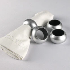 Richland Napkin Ring 2.3" Silver Set Of 24 6 Richland Napkin Ring 2.3" Silver Set Of 24 -Candle Glow Deals Store 9501 6973 2 2b54a04c 4475 469e 8726 973021680cc6
