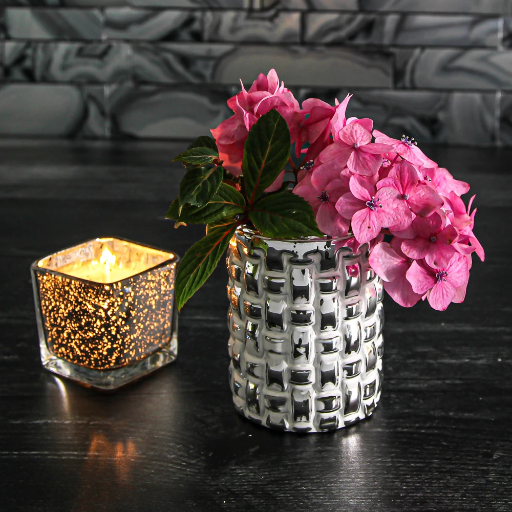 Richland Mosaic White Vase Set Of 48 2 Richland Mosaic White Vase Set Of 48 - Image 2