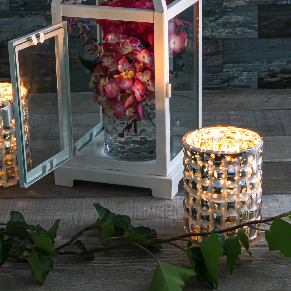 Richland Mosaic White Vase Set Of 12 4 Richland Mosaic White Vase Set Of 12 - Image 4